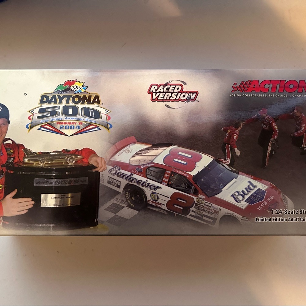 Nascar Race Car Toy - Red, White, and Black